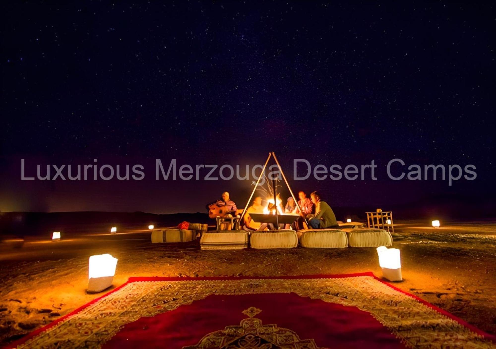 Luxurious Merzouga Desert Camps Hotel Exterior photo