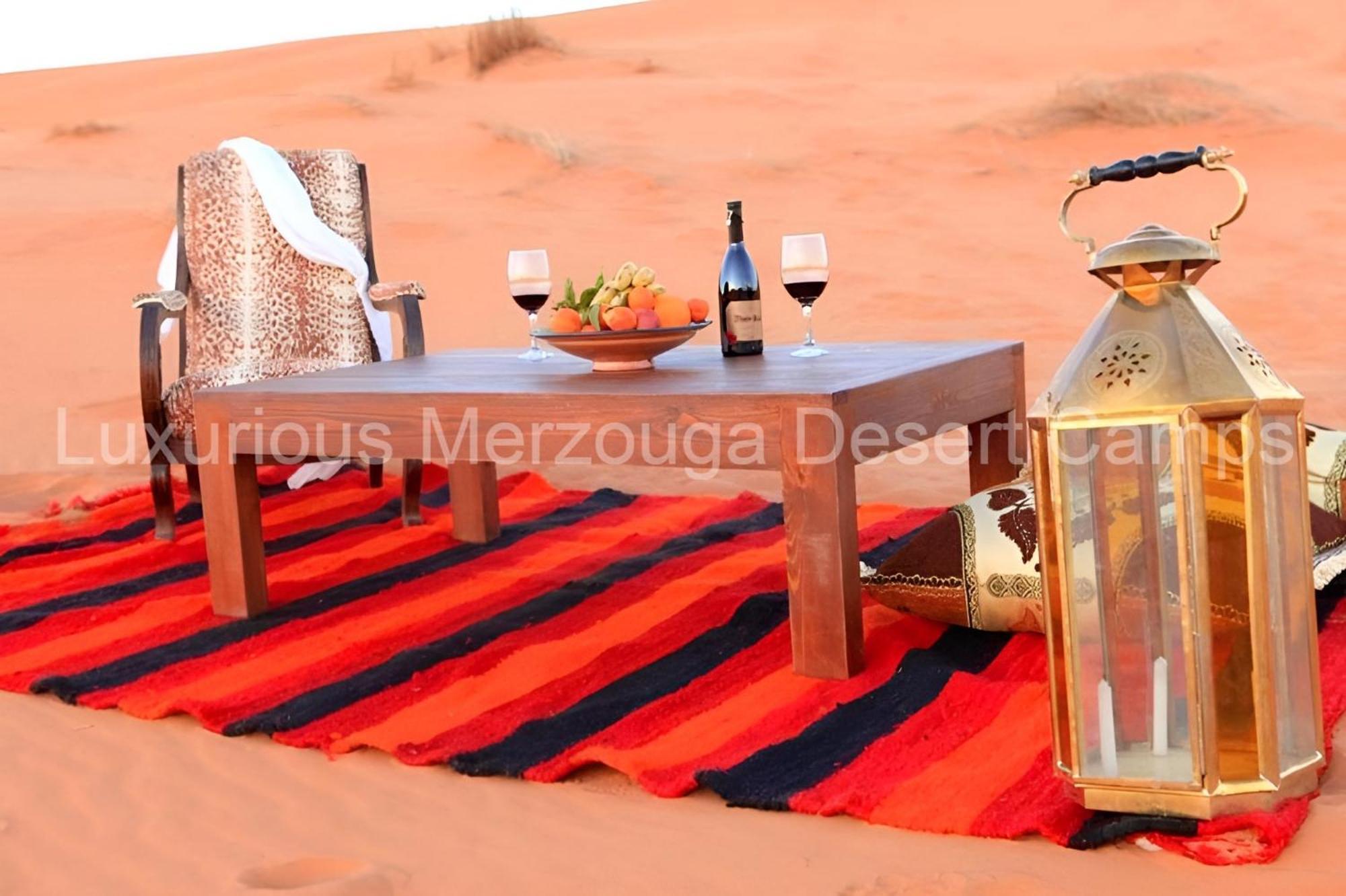 Luxurious Merzouga Desert Camps Hotel Exterior photo