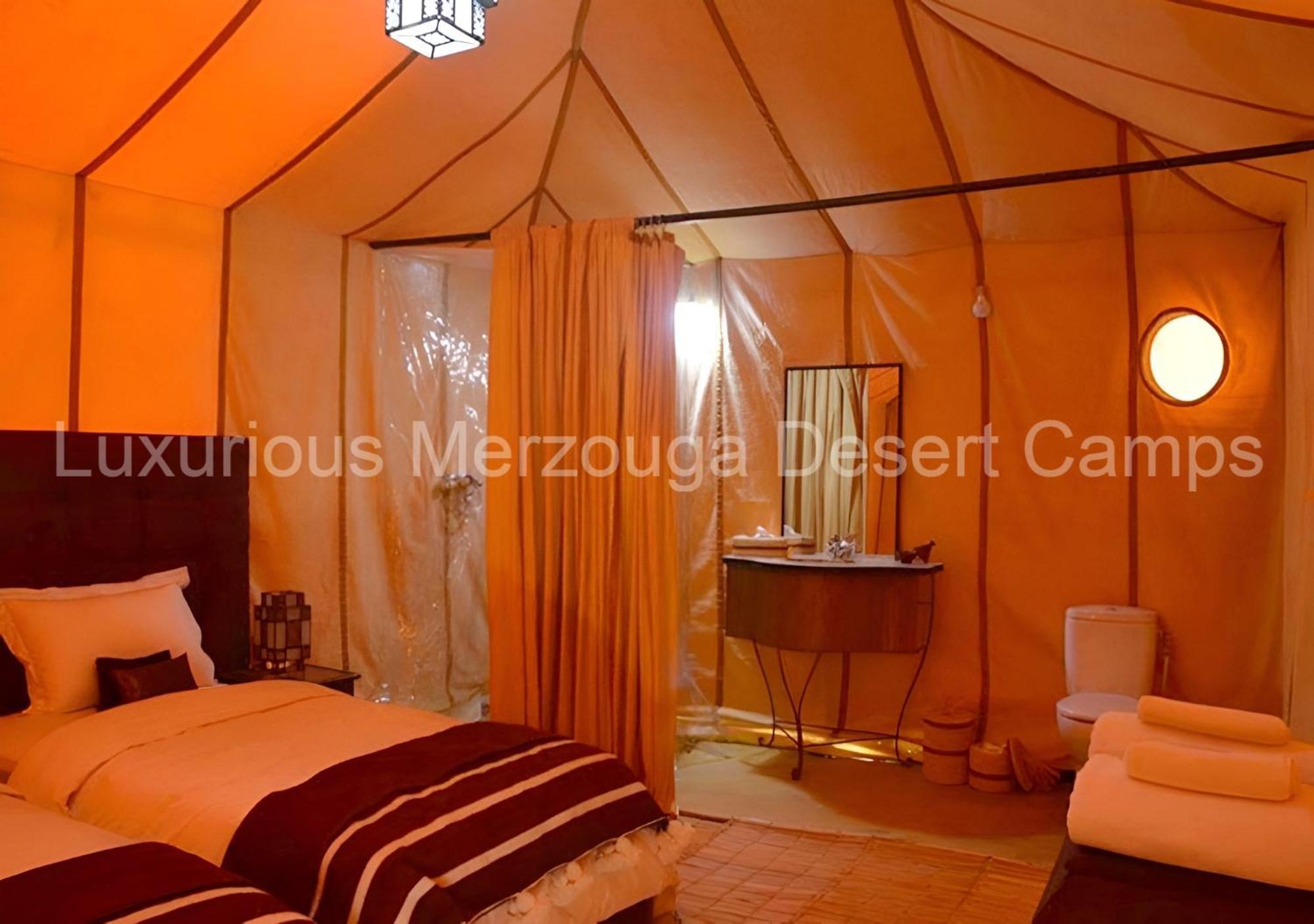 Luxurious Merzouga Desert Camps Hotel Exterior photo